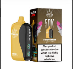 Al Fakher 50000 Puffs Cloud Box Crown Bar Disposable Vape