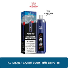 AL FAKHER Crystal 8000 Puffs Berry Ice