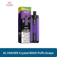 AL FAKHER Crystal 8000 Puffs Grape