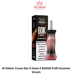 Al Fakher Crown Bar E-Hose X 60000 Puffs Summer Dream