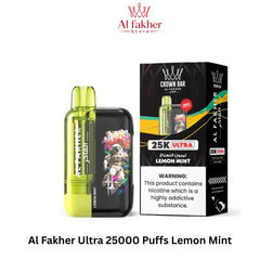 Al Fakher Ultra 25000 Puffs Lemon Mint