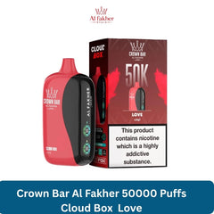 Crown Bar Al Fakher 50000 Puffs Cloud Box Love