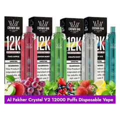 Al Fakher Crown Bar 12K Crystal V2 Disposable Vape