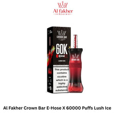 Al Fakher Crown Bar E-Hose X 60000 Puffs Lush Ice