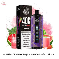 Al Fakher Crown Bar Mega Max 40000 Puffs Lush Ice