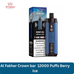 Al Fakher Crown bar 12000 Puffs Berry Ice