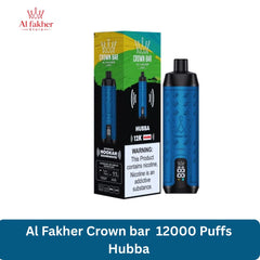 Al Fakher Crown bar 12000 Puffs Hubba