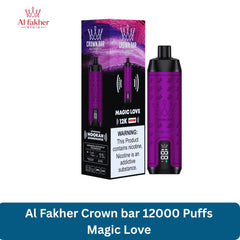 Al Fakher Crown bar 12000 Puffs Magic Love