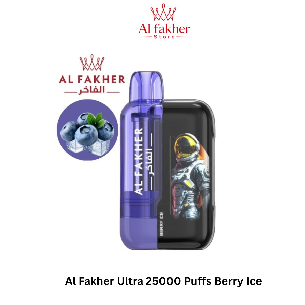 Al Fakher Ultra 25000 Puffs Berry Ice