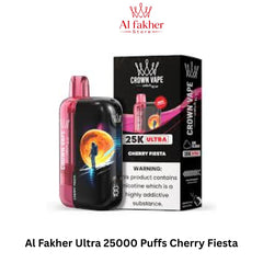 Al Fakher Ultra 25000 Puffs Cherry Fiesta