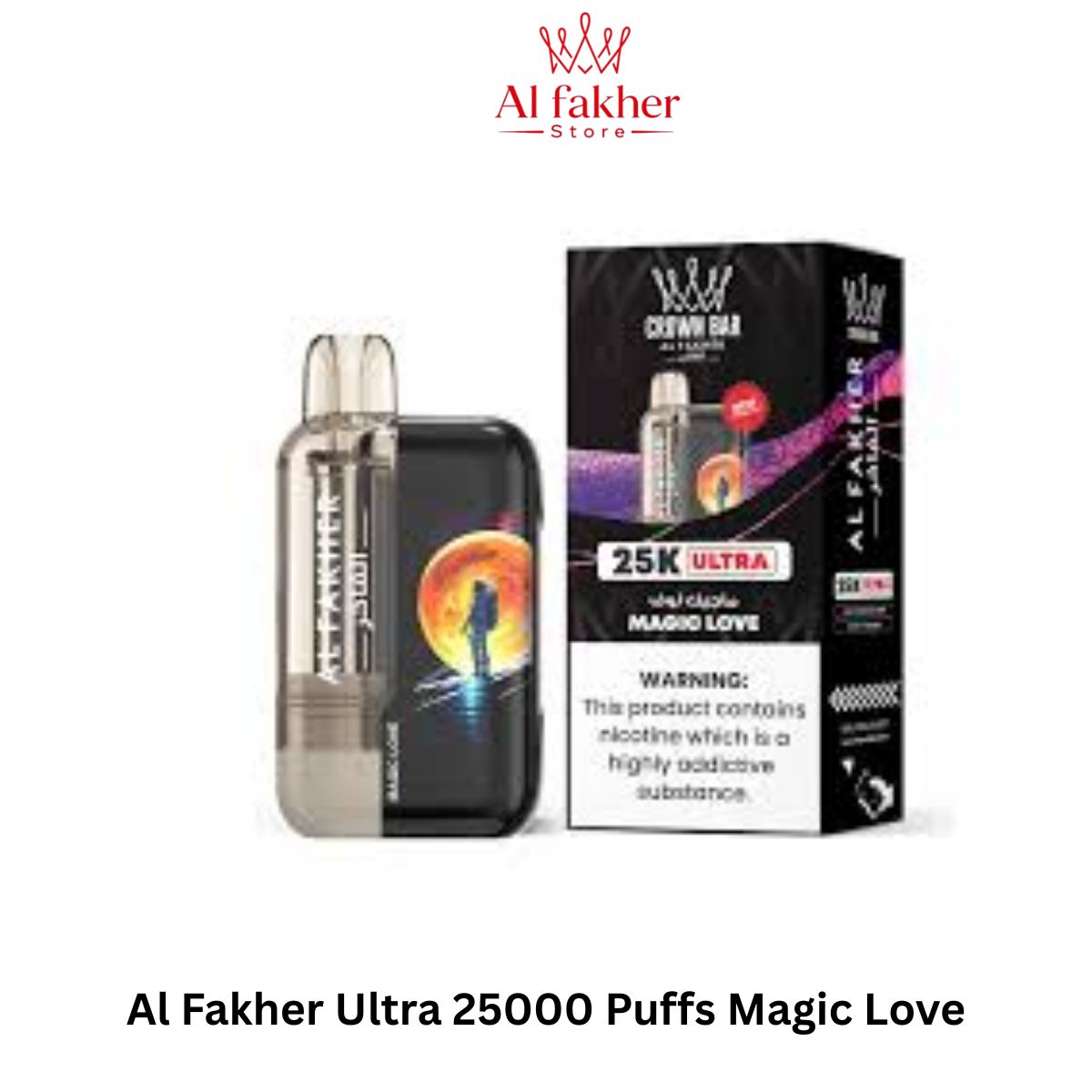 Al Fakher Ultra 25000 Puffs Magic Love